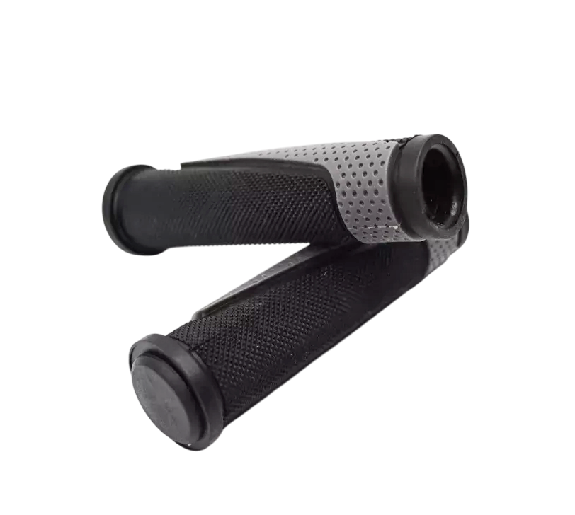 Грипсы Hualong HL-G305 (чёрный/серый, L-125 мм)