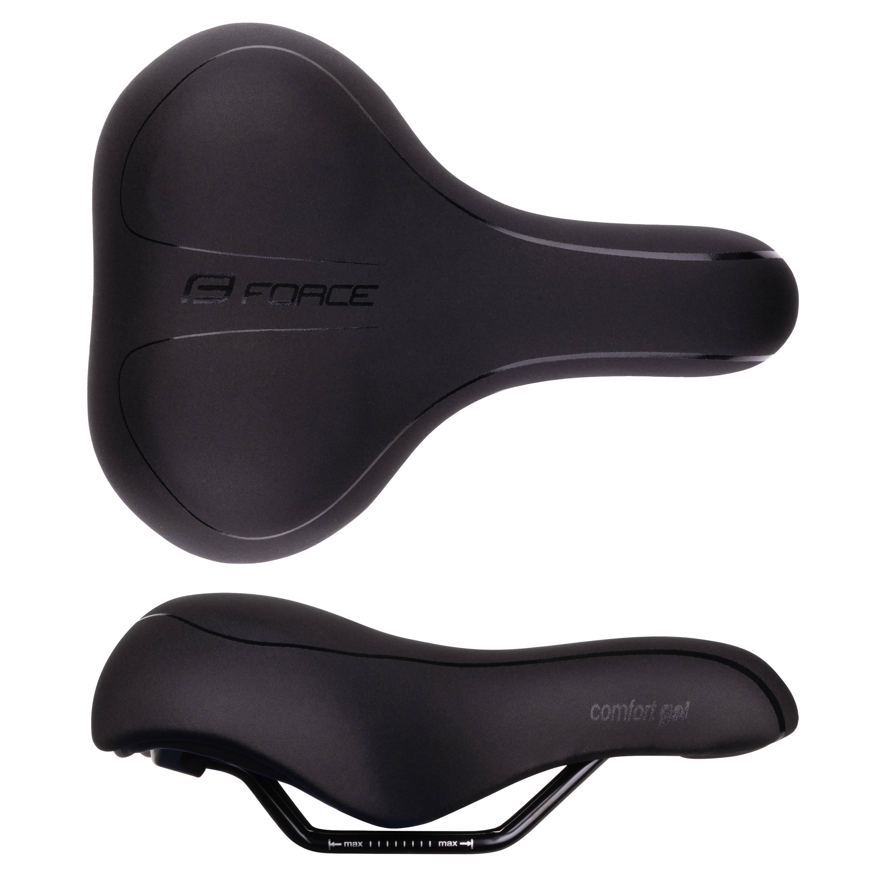 Седло Force COMFORT GEL LADY