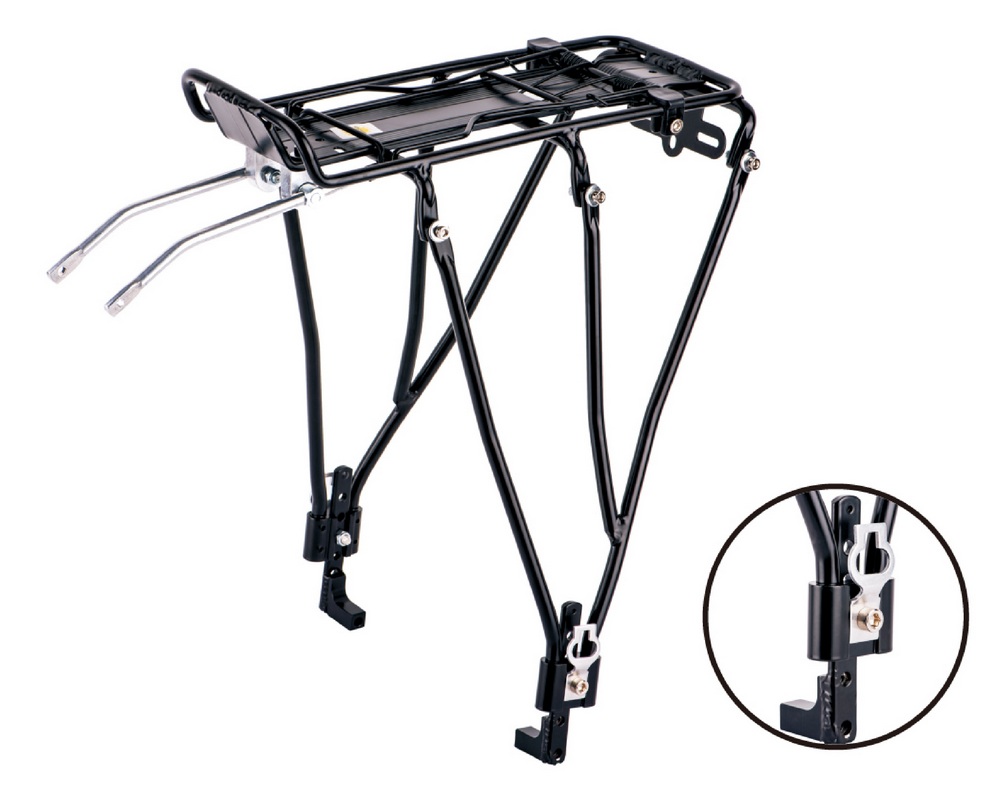 Багажник для велосипеда 2K BLF-H28 (24-29", чёрный)