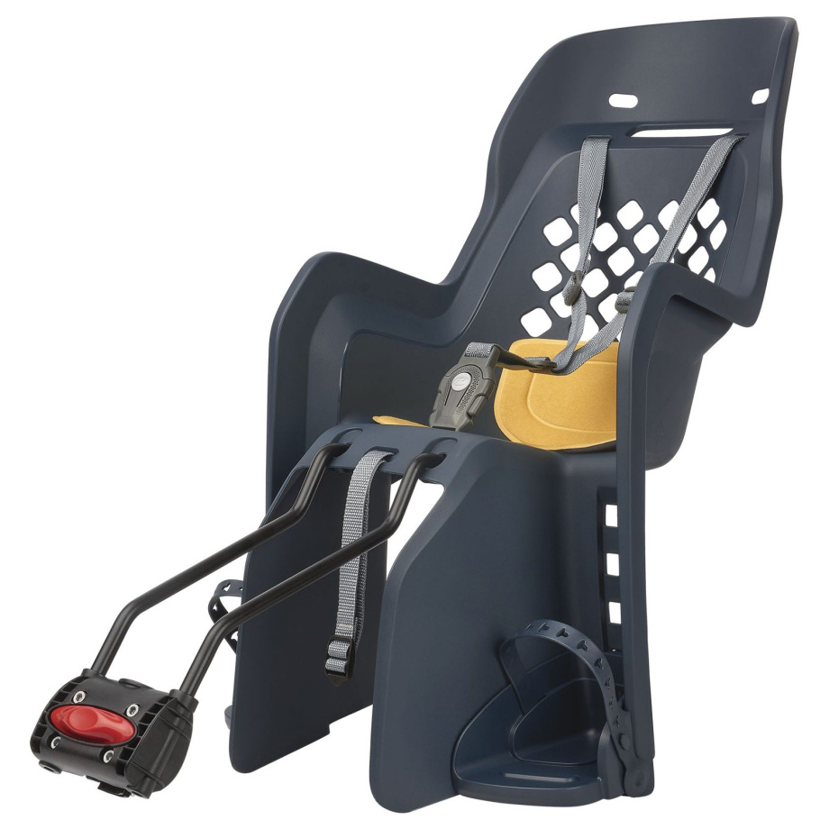 Детское велосипедное кресло Polisport Joy 29'' (деним/жёлтый)