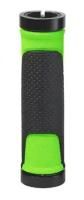 Грипсы HL-G308 L-130mm (чёрный/зеленый)