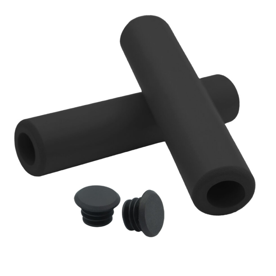 Грипсы SKILL SILICO NBR 125 мм (чёрные)