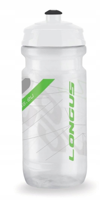 Велобутылка Longus TESA 600 мл (прозрачно/зеленая)
