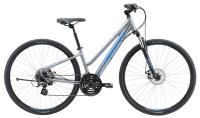 Велосипед Avanti 28" Discovery 1 Low (Серебристый / Голубой)