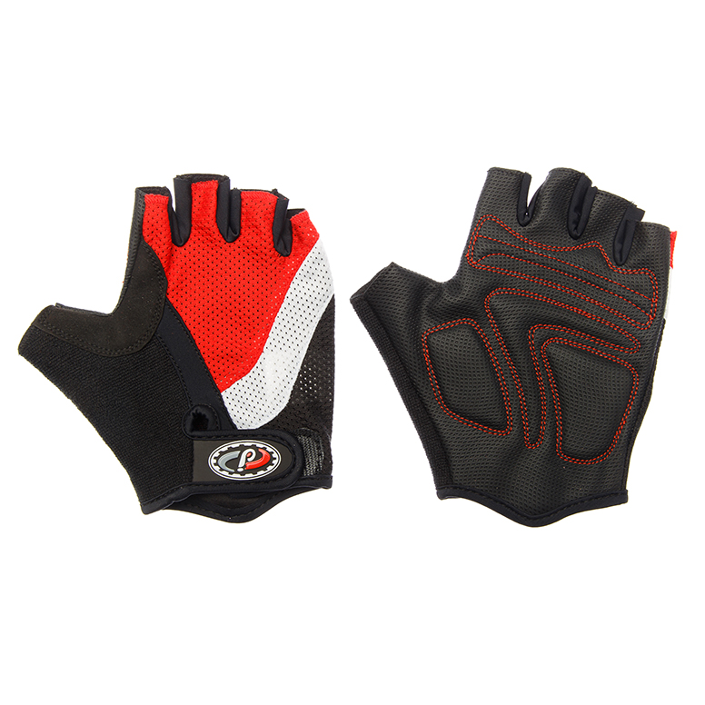 Перчатки Jaffson SCG 46-0210 (чёрный/белый/красный)