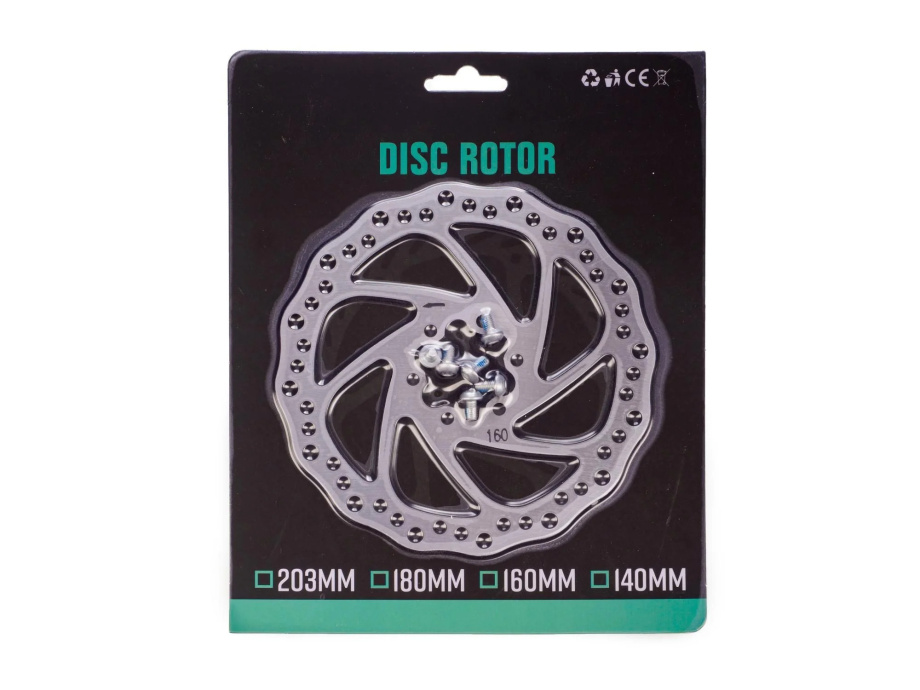 Тормозной ротор YinXing YRT-01 (160 мм, 6 болтов)