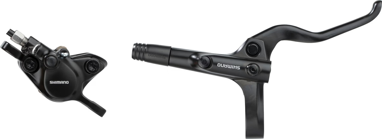 Дисковый гидравлический тормоз Shimano MT200 (передний, комплект, без упаковки)