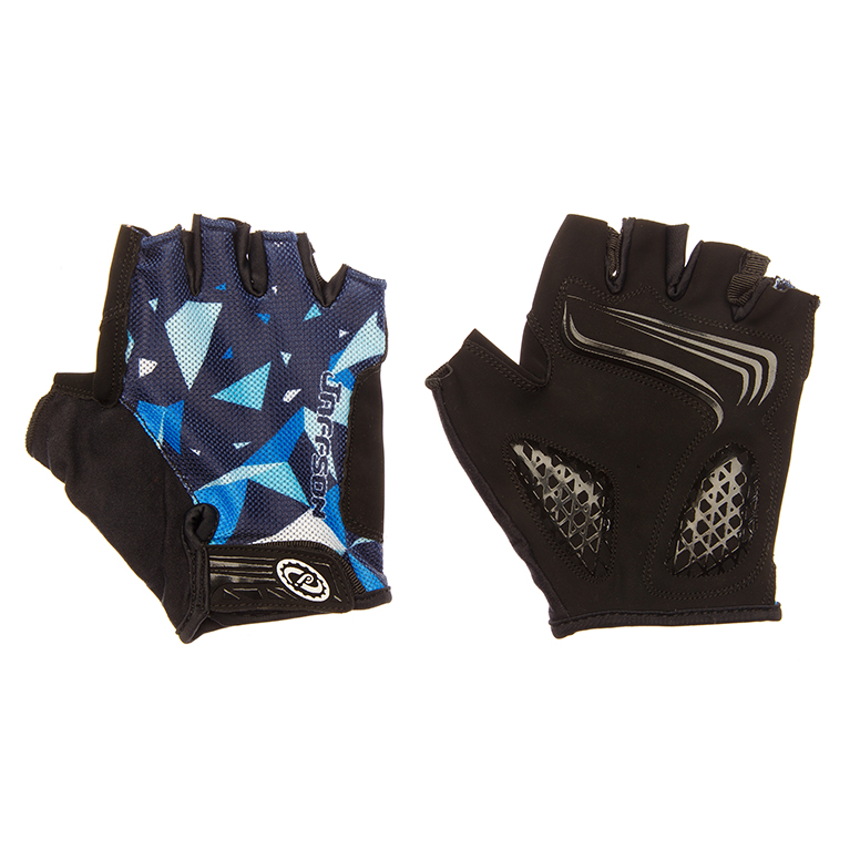 Перчатки Jaffson SCG 46-0384 (чёрный/белый/синий)