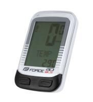 Велокомпьютер Force WLS 20 функ., беспроводной (белый)