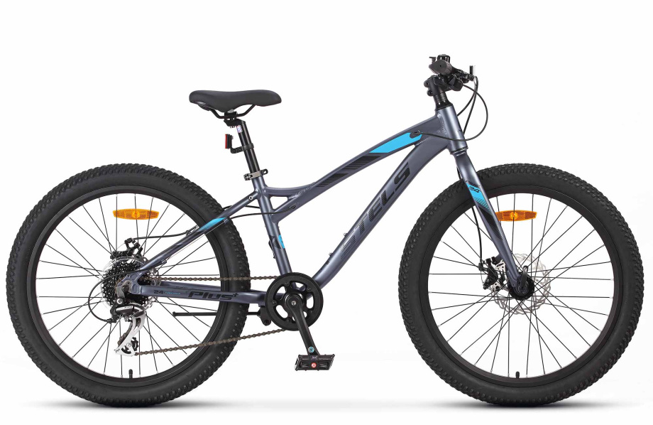 Велосипед Stels Adrenalin MD 24″ (антрацитовый)