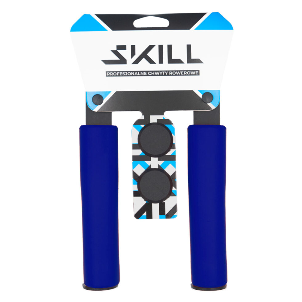 Грипсы SKILL SILICO NBR 125 мм (синие)