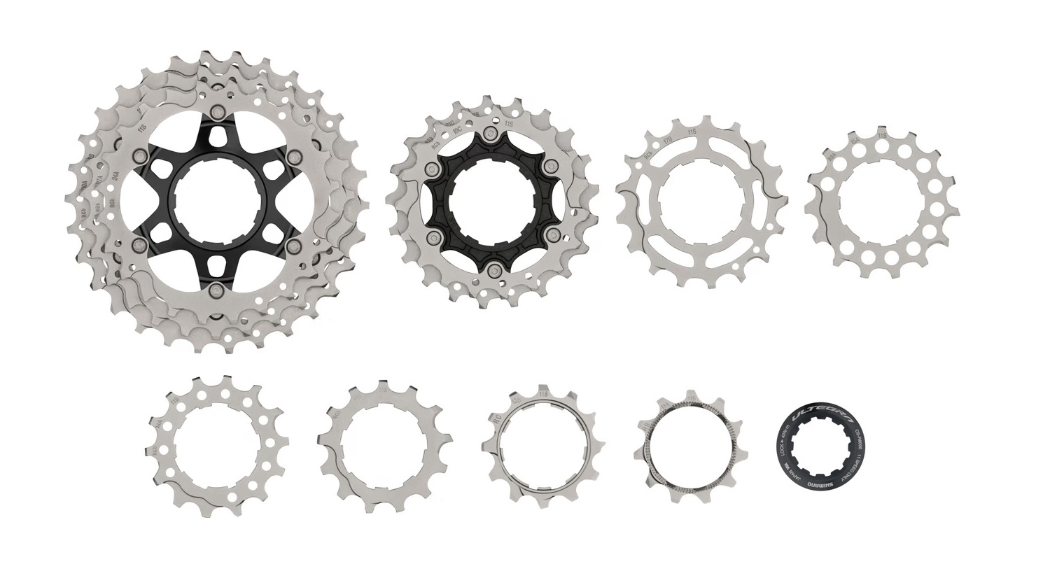 Кассета Shimano Ultegra CS-R8000 (11 скоростей, 11-30T)