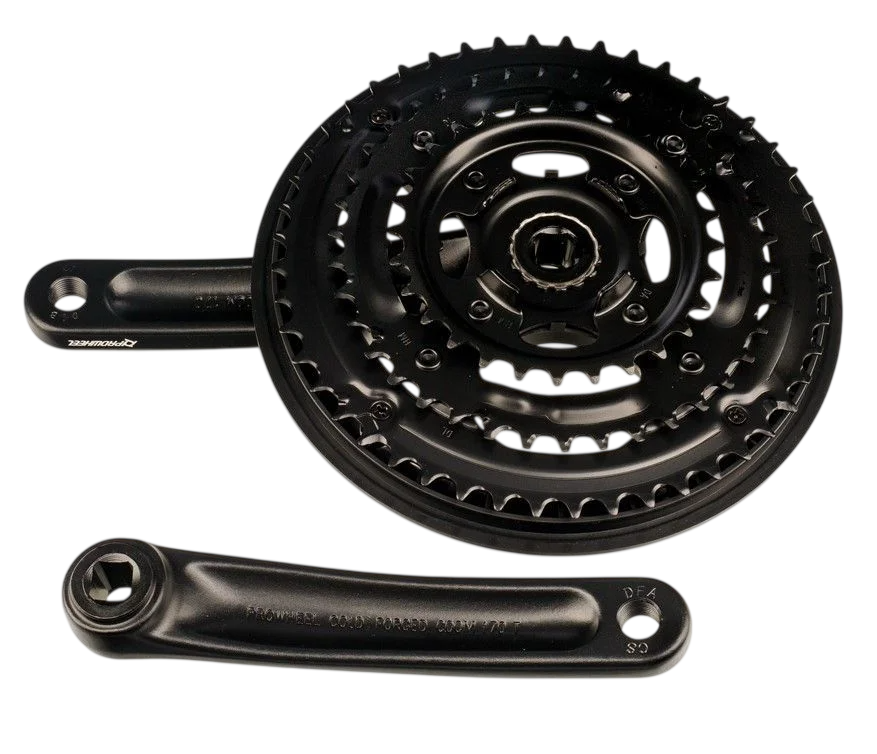 Комплект шатунов Prowheel TY-CM99 (28/38/48T, 170 мм)