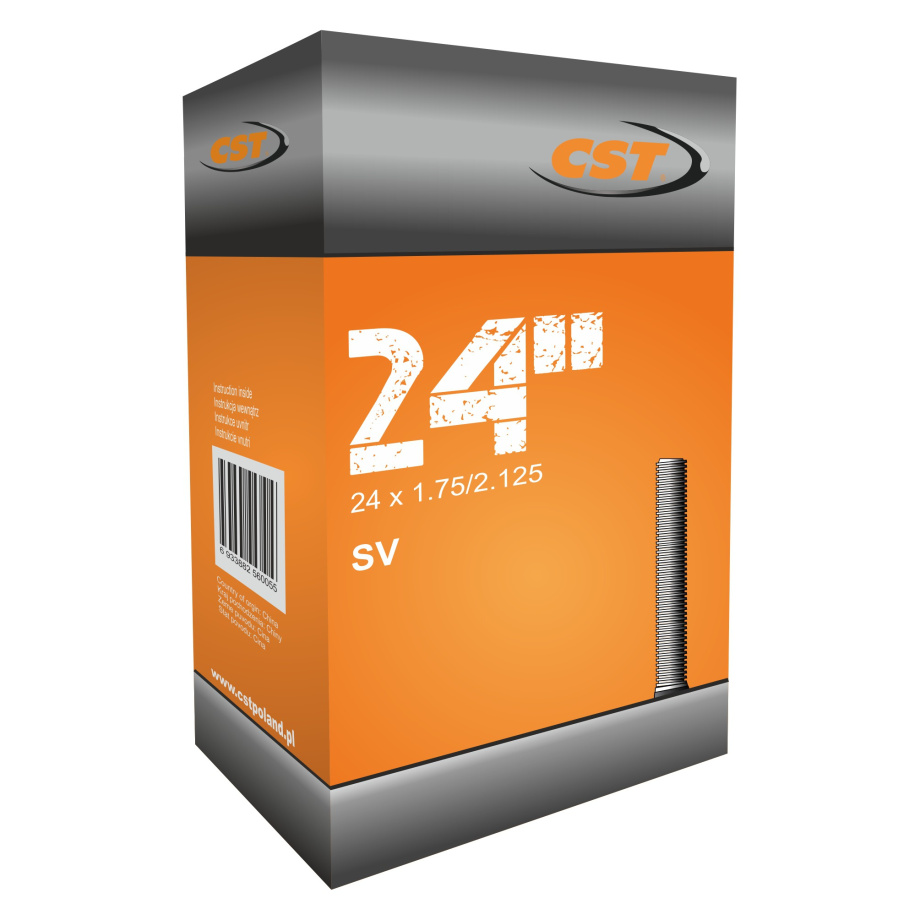 Велокамера CST 24x1.75/2.125 SV40