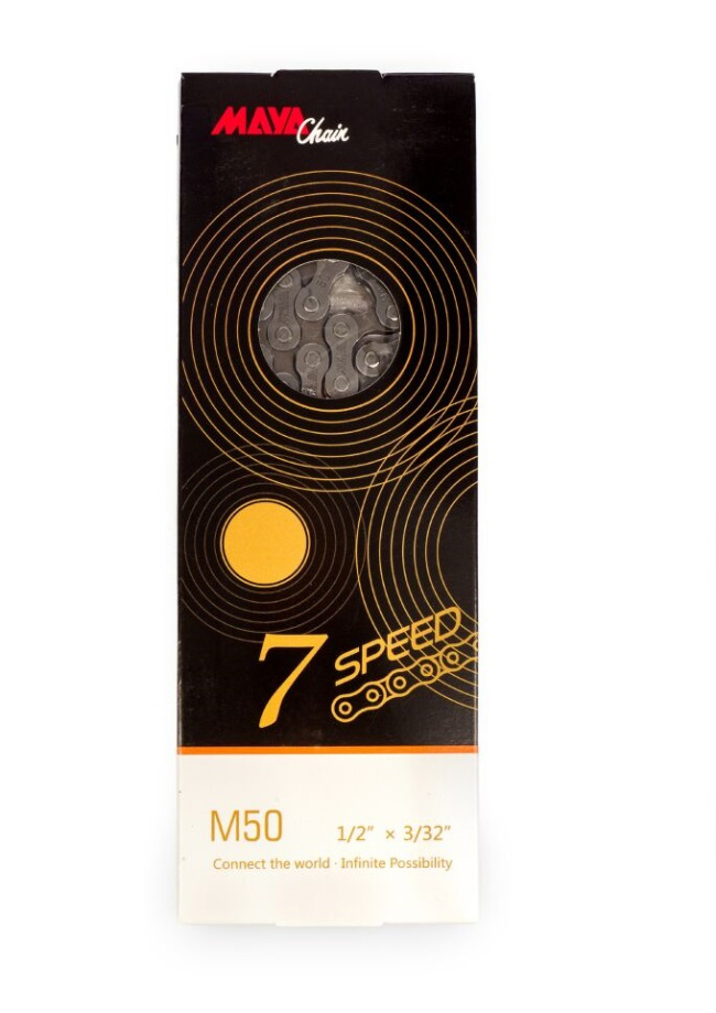 Цепь Maya M50 (7 скоростей, 116 звеньев)