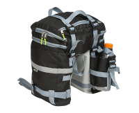 Велорюкзак COURSE pack 22-30 л. (чёрный)