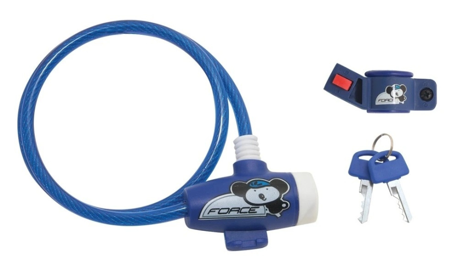 Замок Force 48977 8/800 мм (детский, синий)