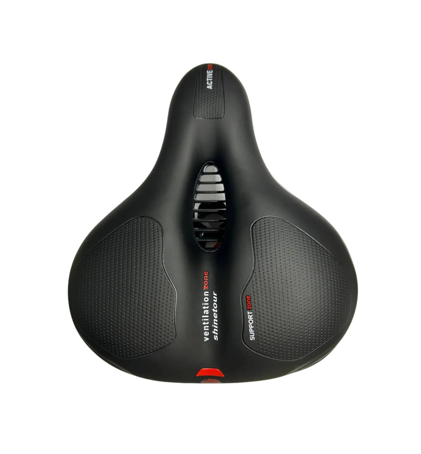 Седло Hongsida HDS-2188 (чёрный/красный)