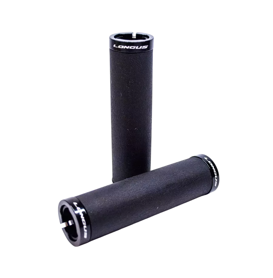 Ручки руля Longus FLUO (черные, L-130 мм)