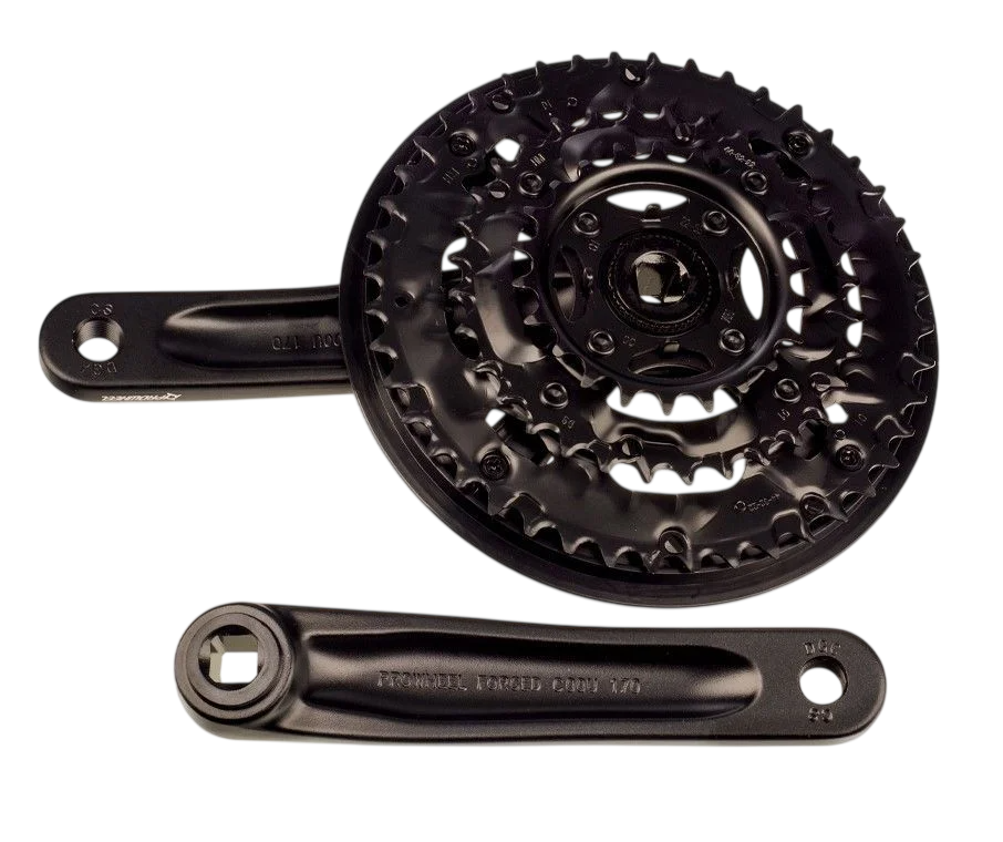 Комплект шатунов Prowheel TS-CU05 (22/32/44T, 170 мм, 3x9 скоростей)