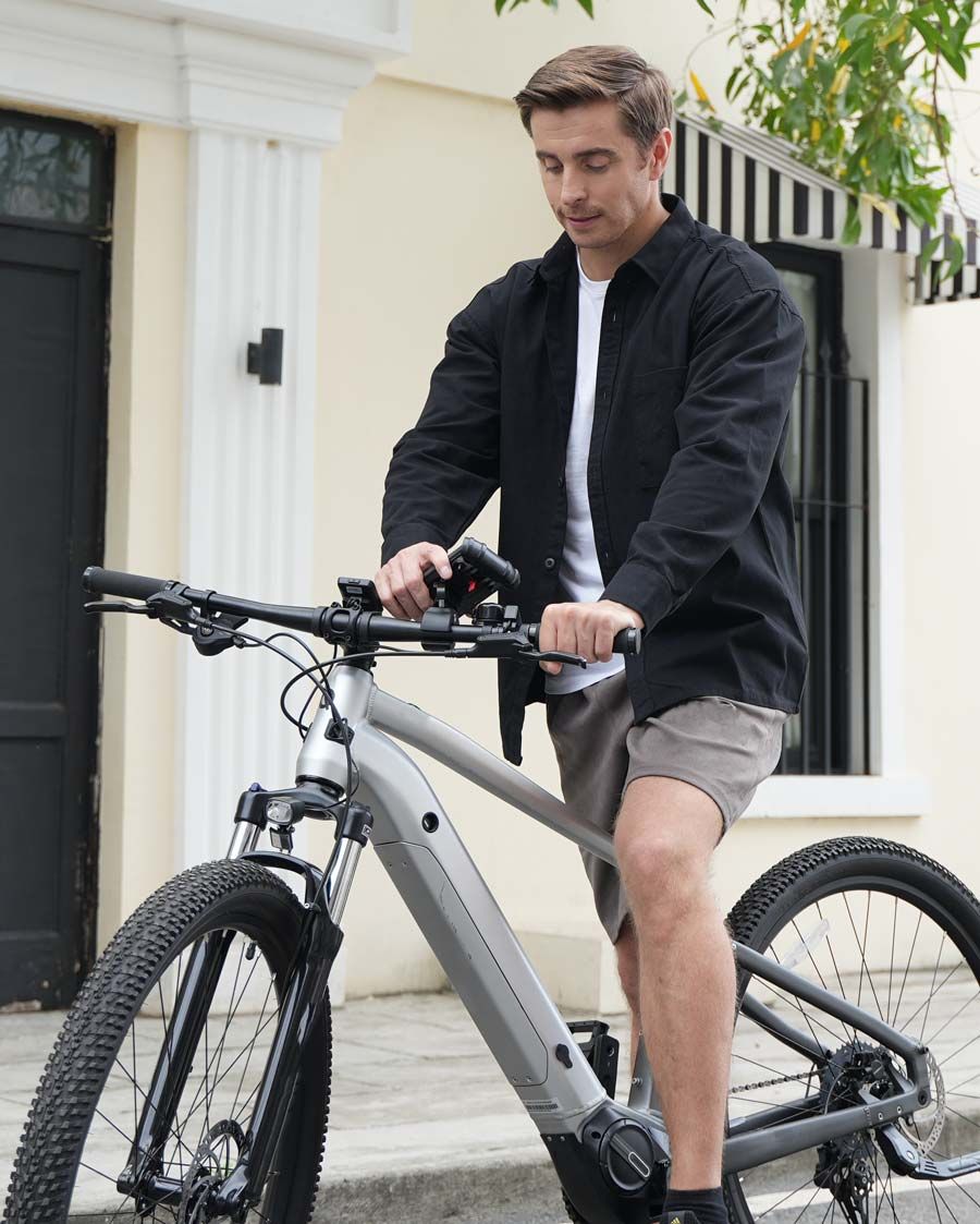 Держатель телефона на руль Lamicall BP05 (чёрный)