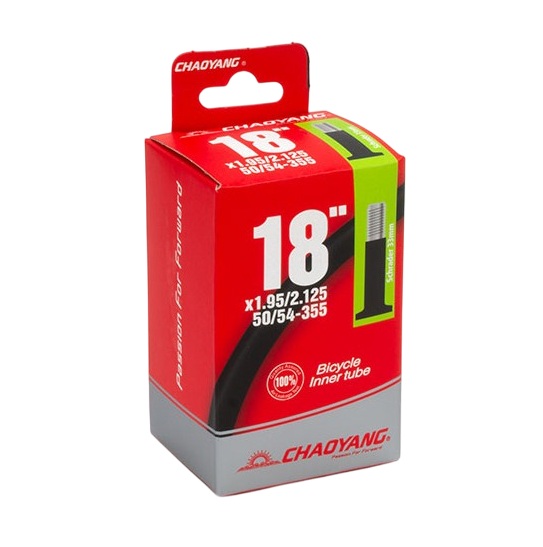 Велосипедная камера Chaoyang 50/54-355 (18×1.95/2.125) AV33