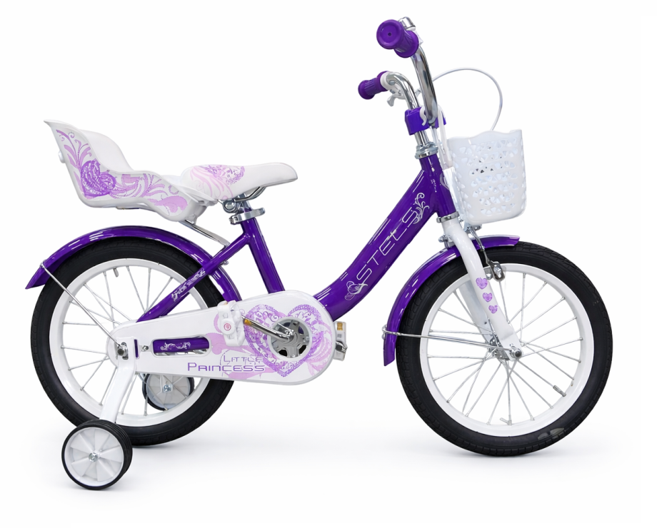 Велосипед Stels Little Princess 16″ (фиолетовый)