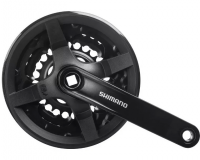 Система Shimano TOURNEY FC-TY301 (170мм, под кв, 42/34/24, защ) черн