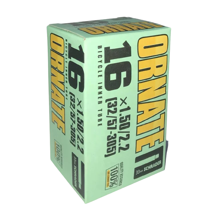 Велосипедная камера ORNATE 32/57-305 (16x1.5/2.20) AV33