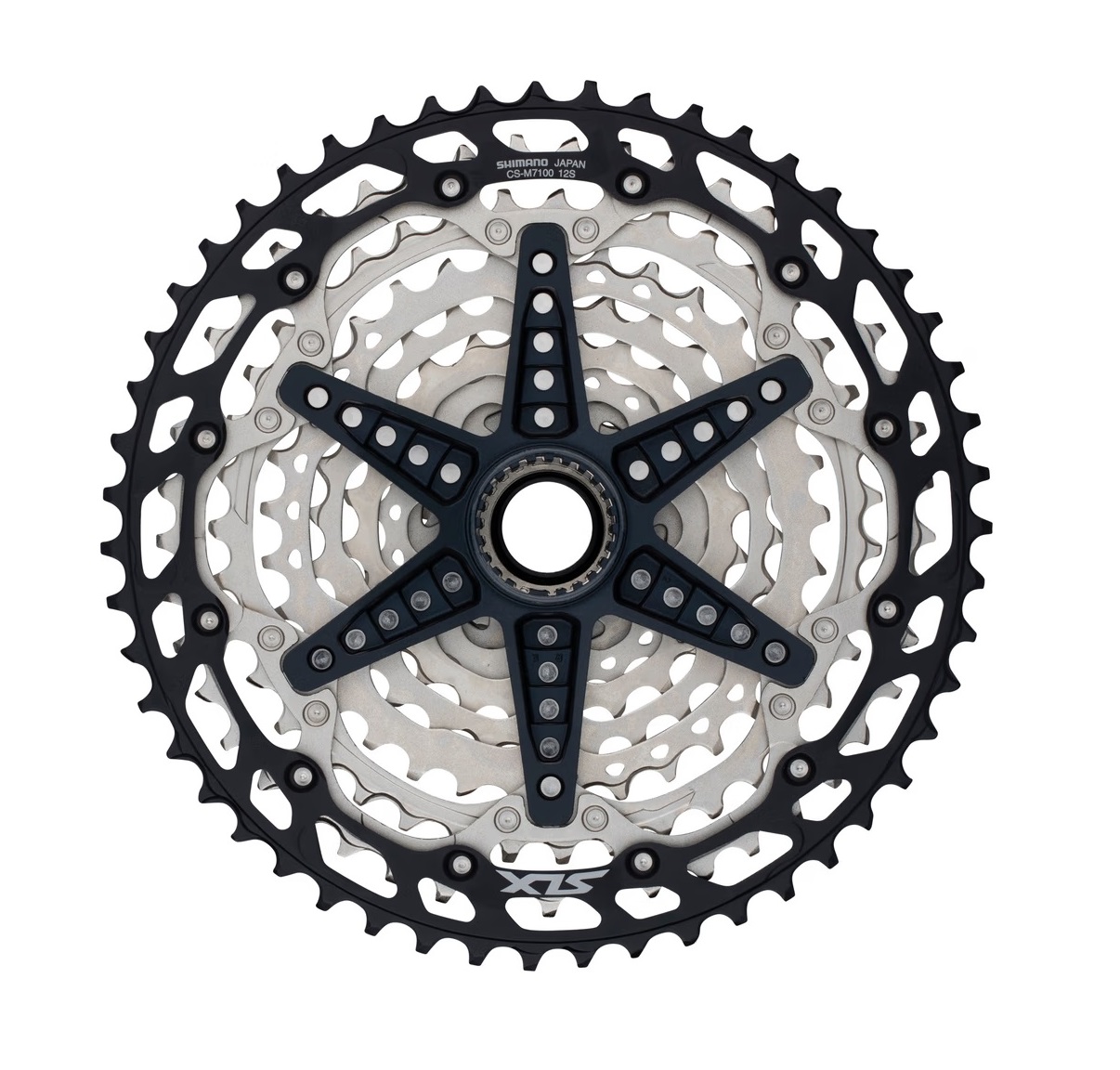 Кассета Shimano SLX CS-M7100 (12 скоростей, 10-51T)