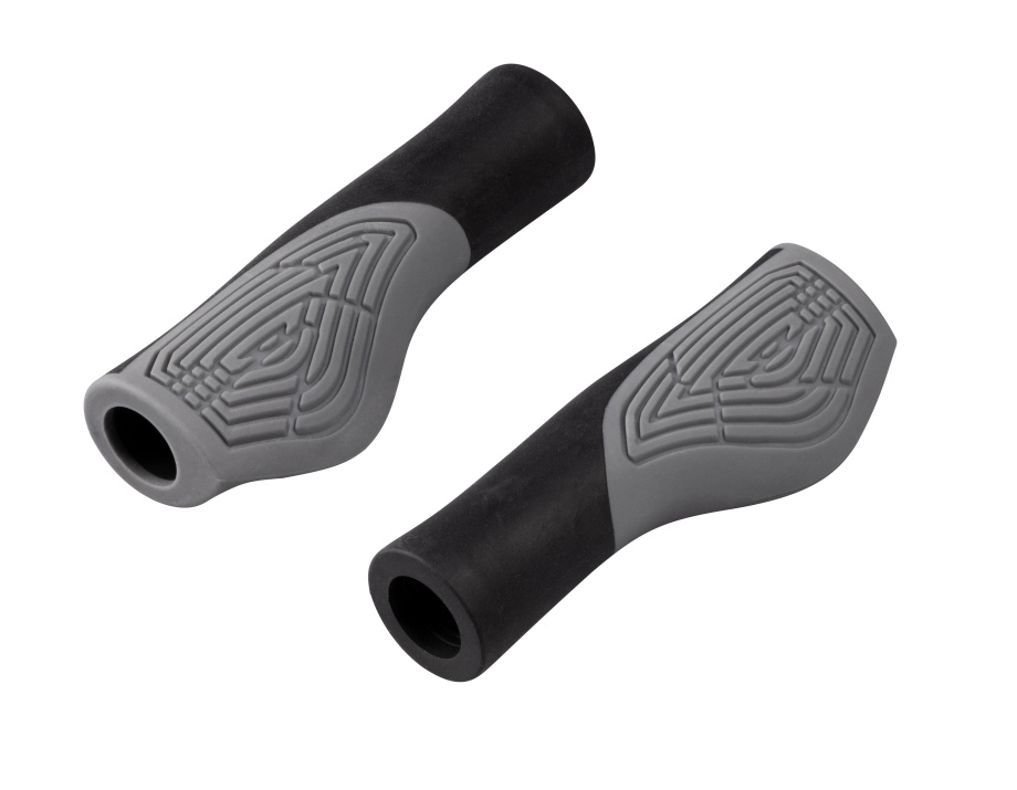 Грипсы Force ERBOW (черно-серые, L-130 мм)