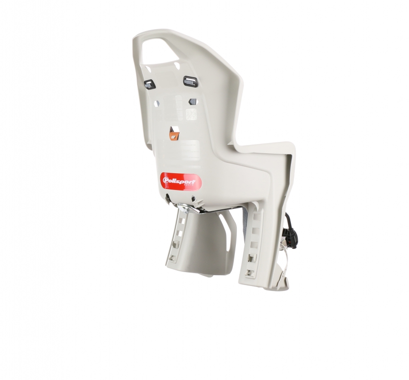 Детское велосипедное кресло Polisport Koolah FF (кремовый/оранжевый)