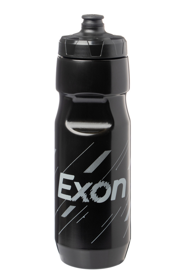 Велосипедная фляга Exon CB-15199L 750 (чёрный/серый)