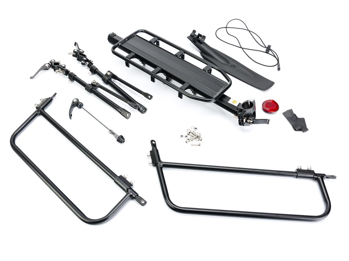 Багажник для велосипеда 2K BLF-H27-9 (24-29", чёрный)