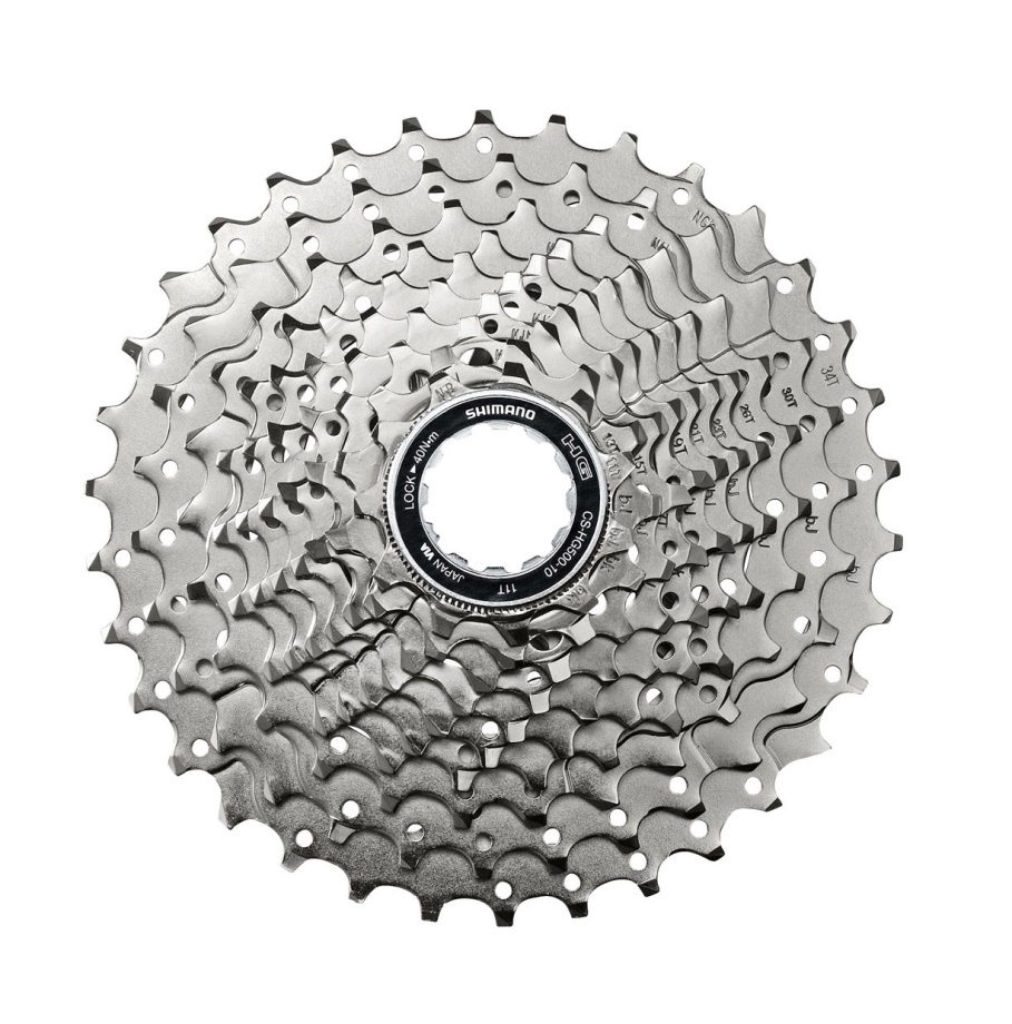 Кассета Shimano CS-HG500 (10 скоростей, 11-34T)