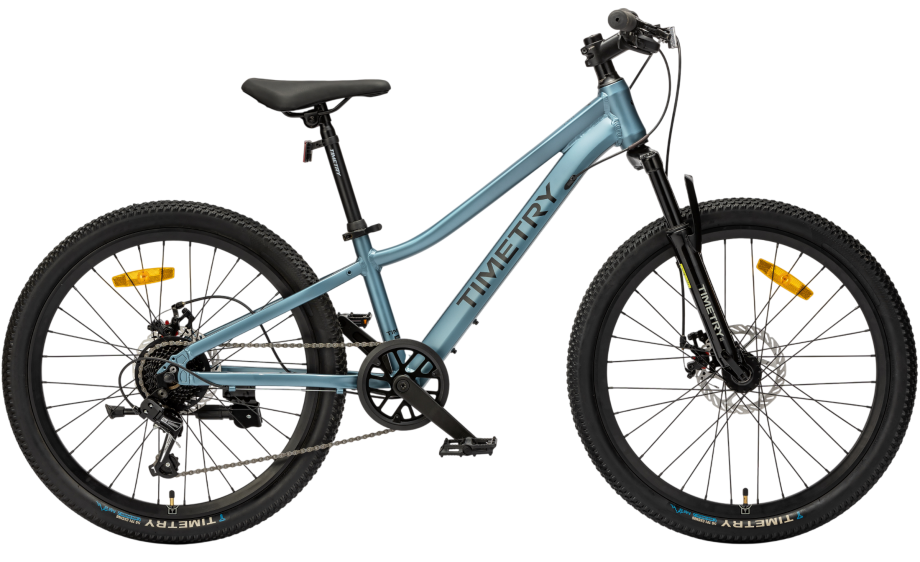 Велосипед TIMETRY TT414 (20″, 7 ск., серо-голубой)