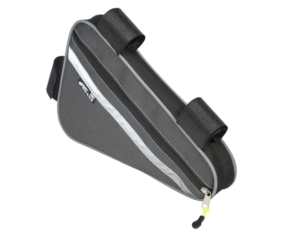 Велосумка Course Мастер под раму средняя (серый)