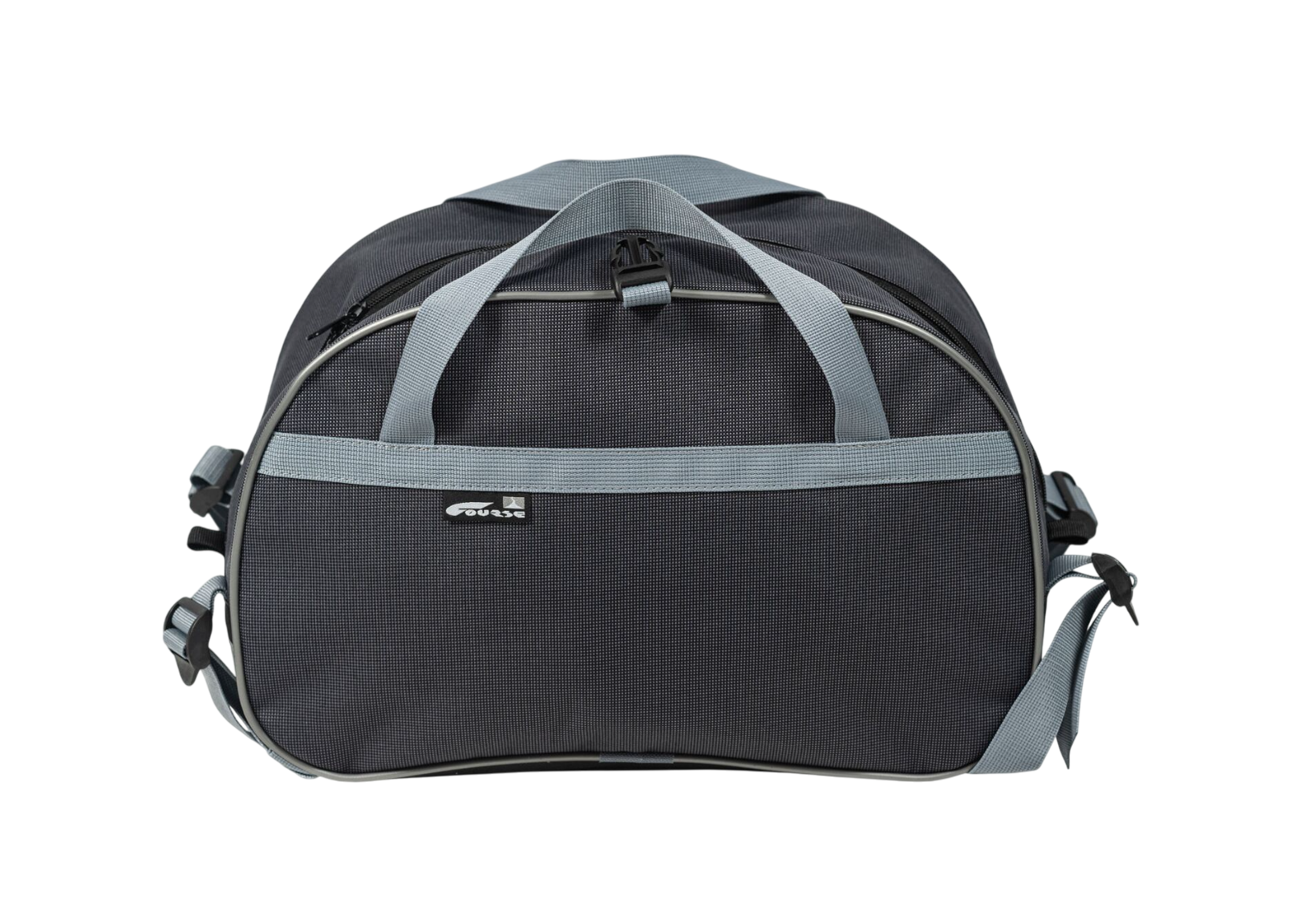 Велосумка Course Кантри-1 на багажник (чёрно-серая)