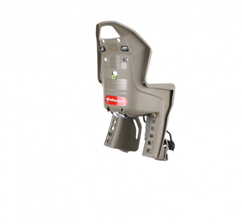 Детское велосипедное кресло Polisport Koolah FF 29 (коричневый/зеленый)