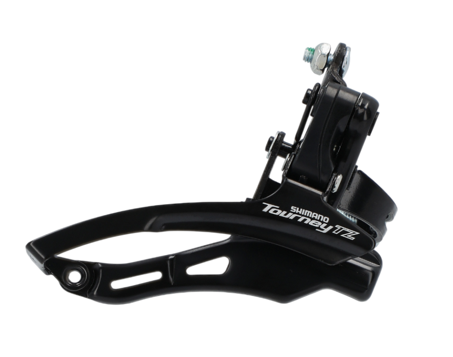 Передний переключатель Shimano Tourney FD-TZ500-DS6 (нижняя тяга, хомут 31.8 мм, 3x6/7 скоростей)