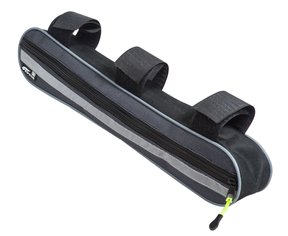 Велосумка Course Фиш под раму (серый)