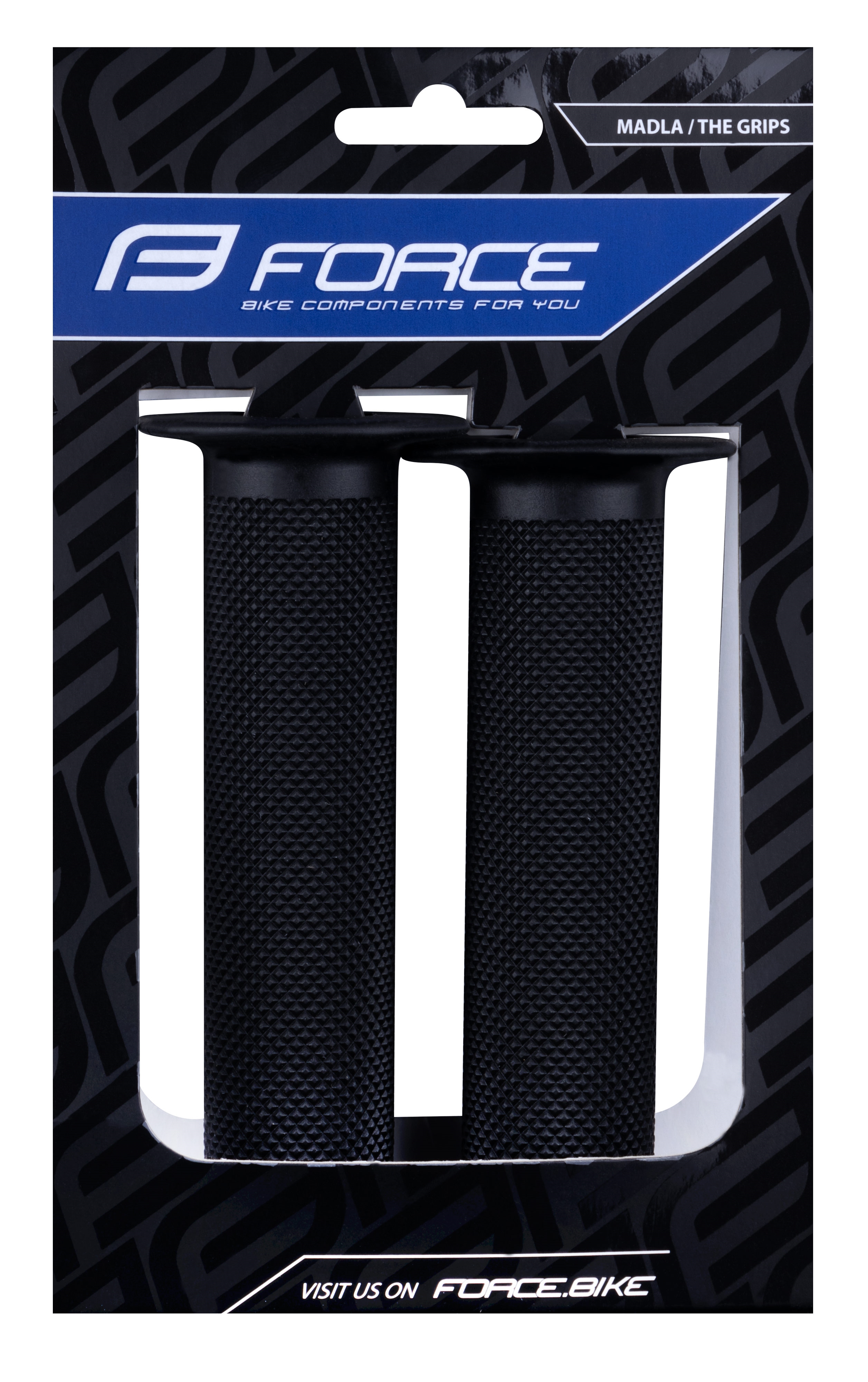 Грипсы Force BMX130 (резиновые, чёрные)