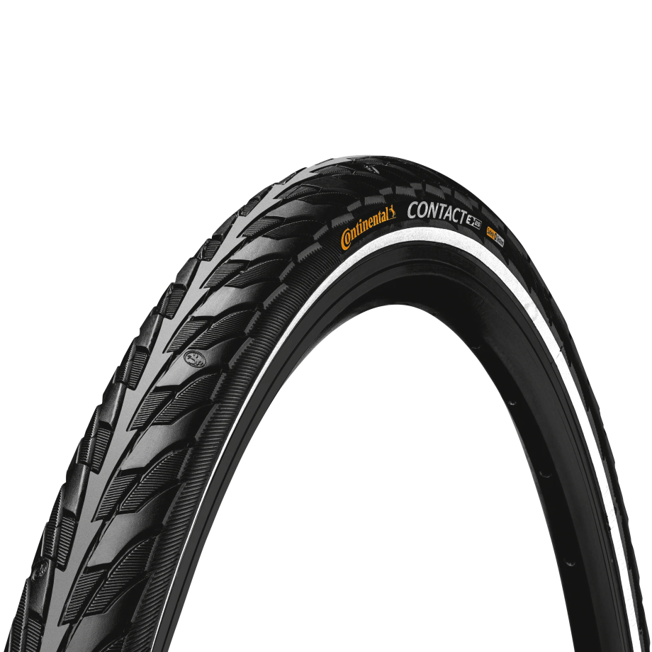 Велосипедная покрышка Continental 700x37C (37-622) CONTACT, Black-Reflex