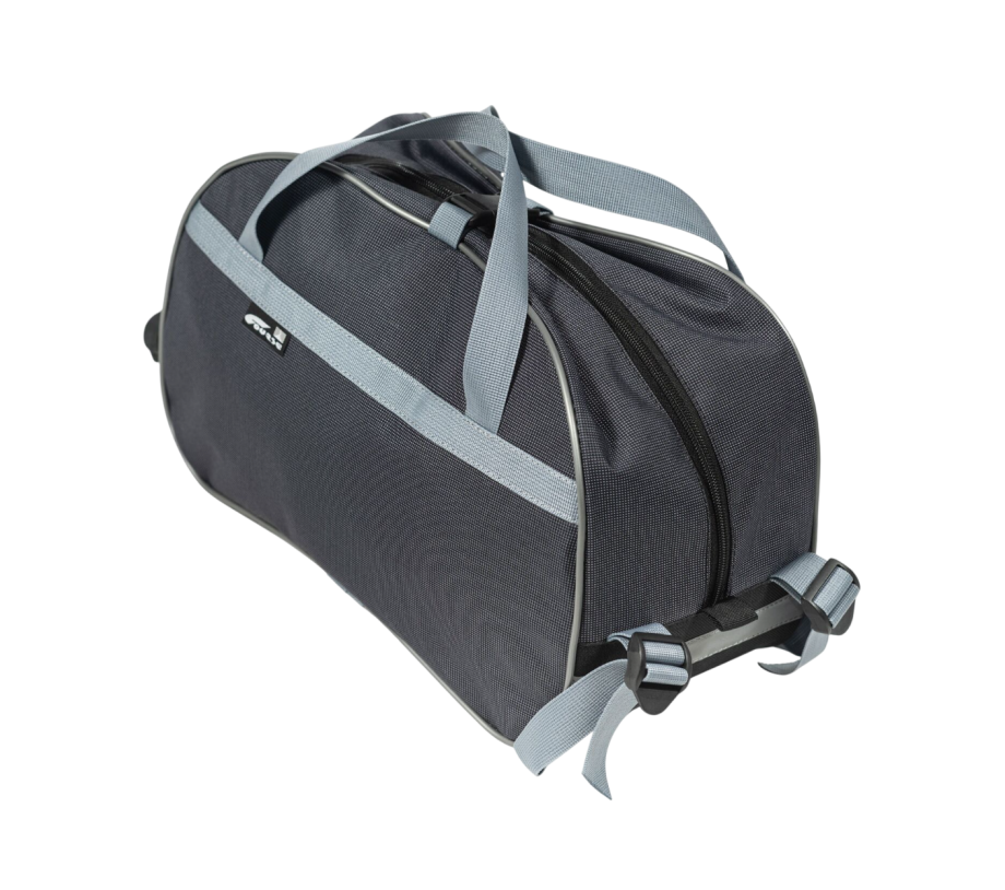 Велосумка Course Кантри-1 на багажник (чёрно-серая)