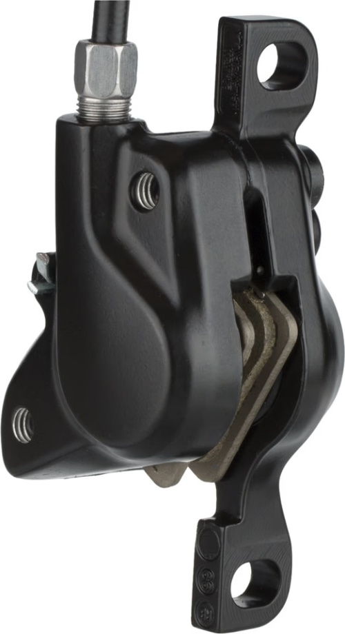 Дисковый гидравлический тормоз Shimano MT200 (задний, комплект, без упаковки)