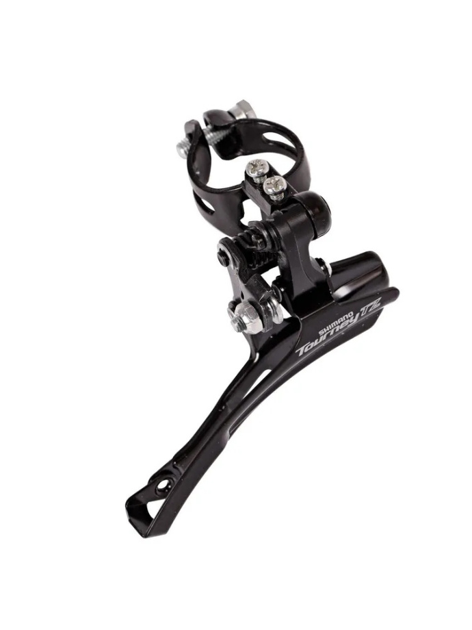 Передний переключатель Shimano Tourney FD-TZ500-DS6 (верхняя тяга, хомут 31.8 мм, 3x6/7 скоростей)