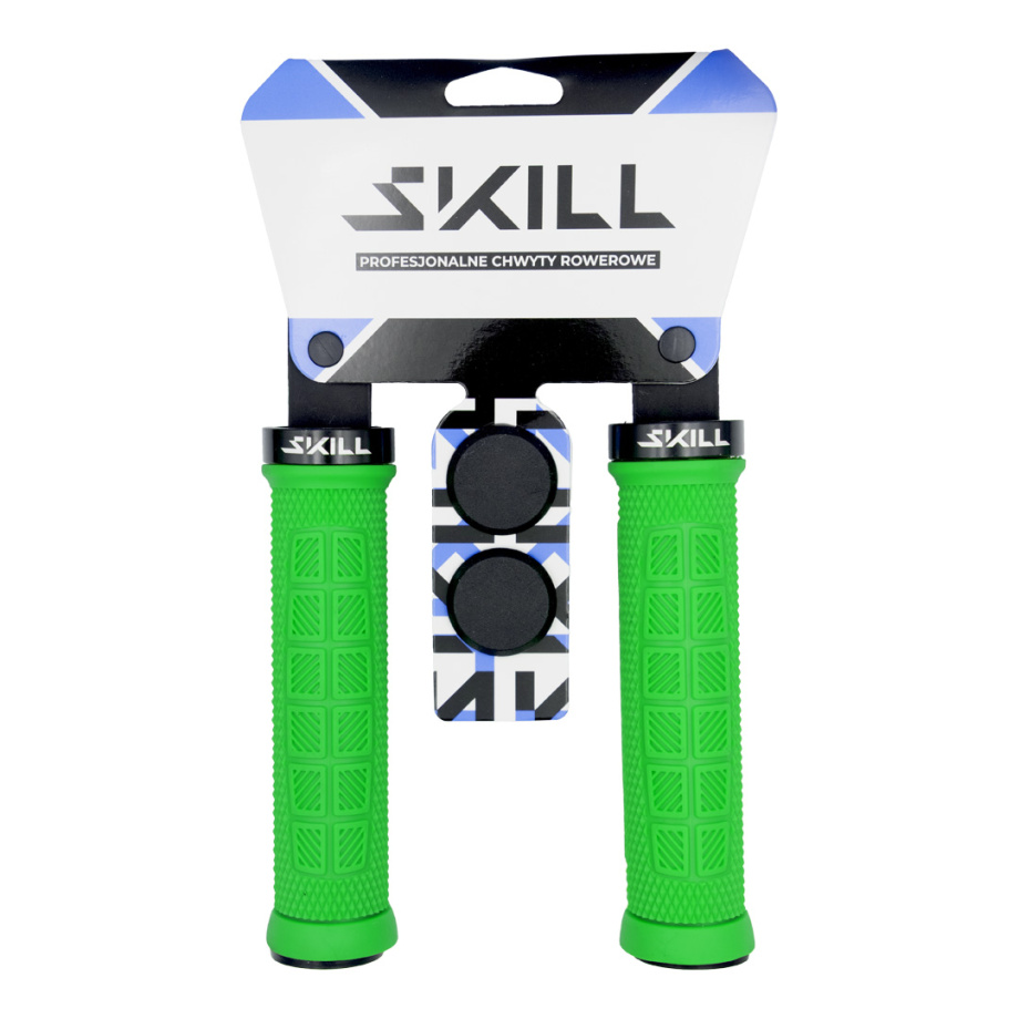 Грипсы SKILL TOWER 130 мм (зелёные)