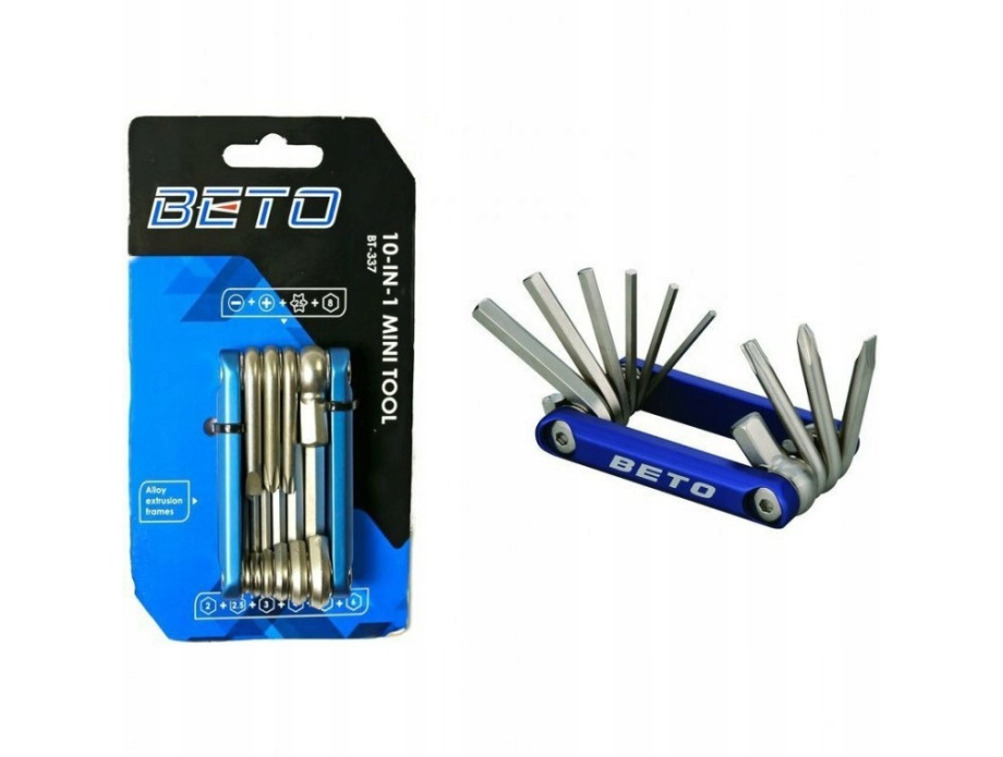 Набор инструментов Beto BT-337 (10 в 1)