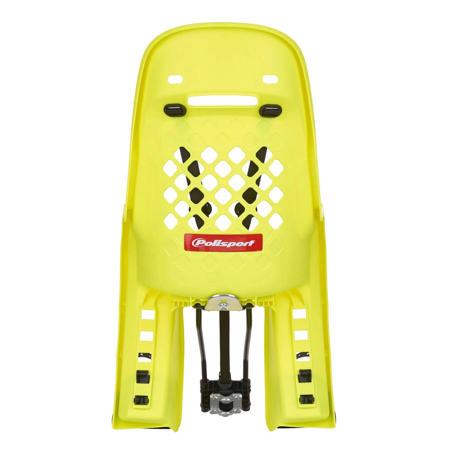 Детское велосипедное кресло Polisport Joy 29'' (желтый флуоресцентный/темно-серый)
