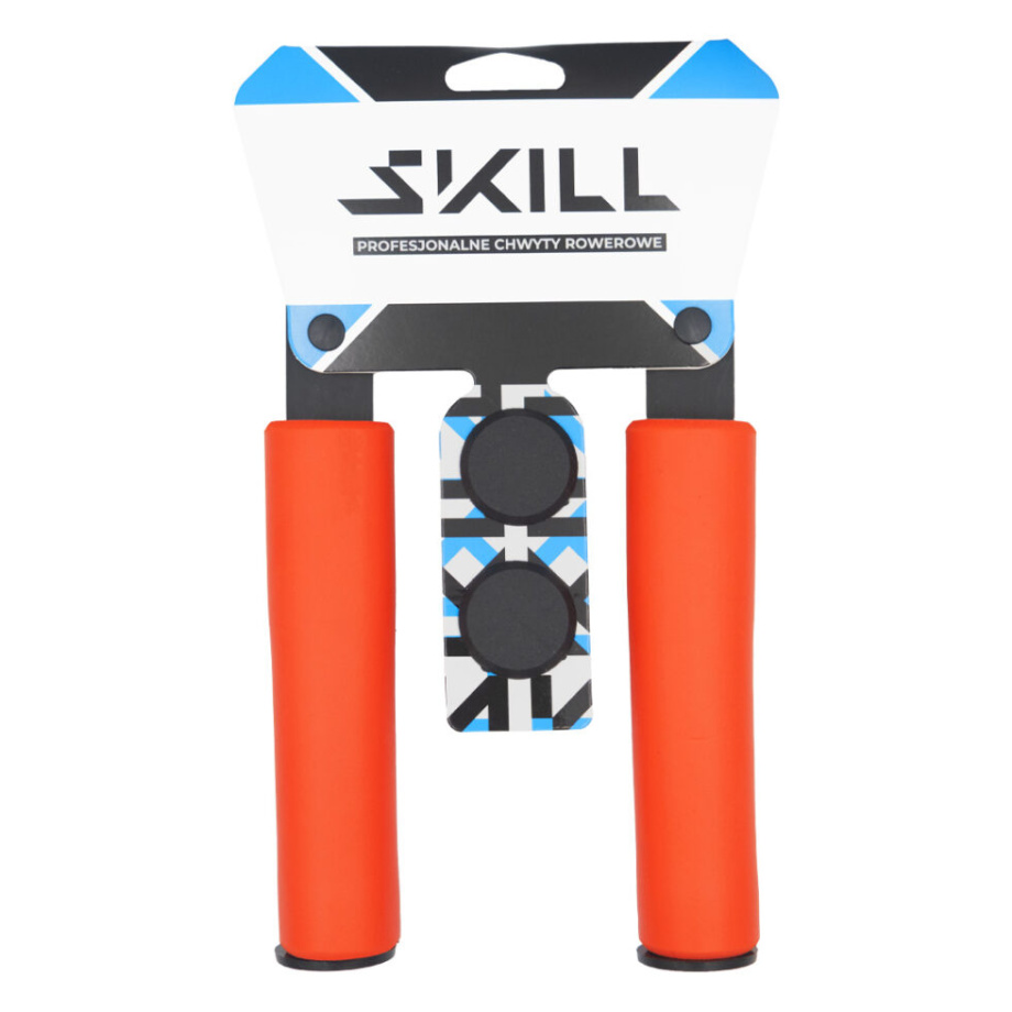 Грипсы SKILL SILICO NBR 125 мм (оранжевые)